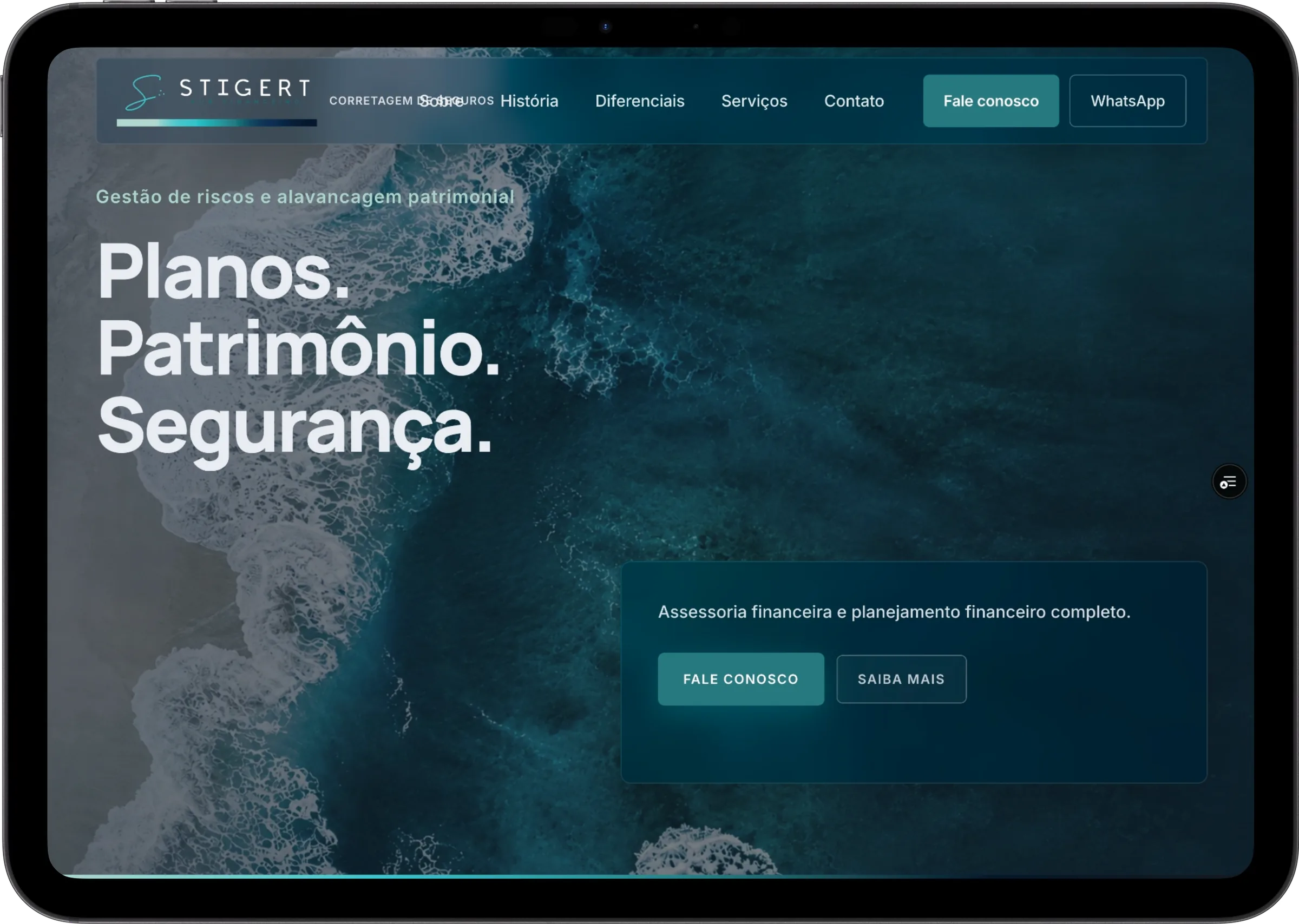 Site profissional do corretor